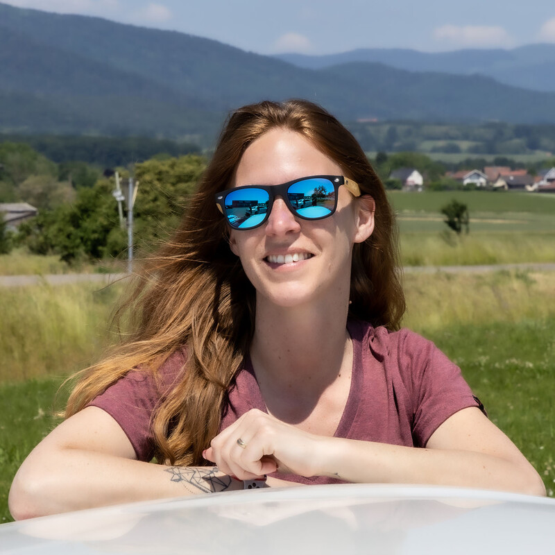 Lunettes de Soleil DriftShop Vintage - Verres Bleus